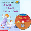 [Hello Reader Level 1] #48 : Girl, a Goat, and a Goose, A(Book+CD)