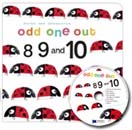 ��ο� Odd One Out : 8 9 10 (Board book+CD)