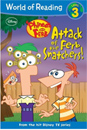 [Phineas and Ferb Reader] Level 3: #3 Attack of the Ferb Snatchers! (Paperback)
